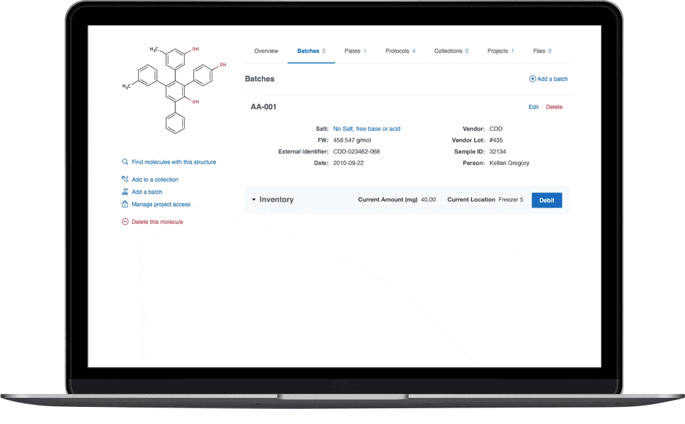 Lab Inventory Management Software CDD Vault